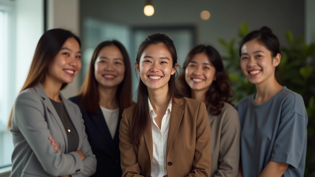 Team celebrating achievement together