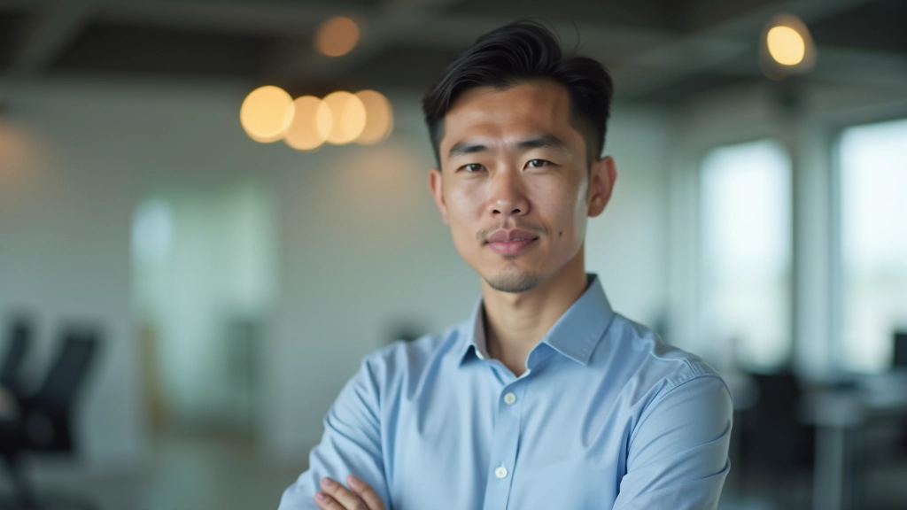 Person breaking through a conceptual barrier with determination and focus