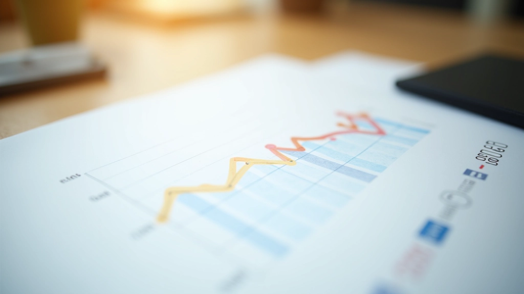 Progress tracking chart showing measurable improvements and data points over time