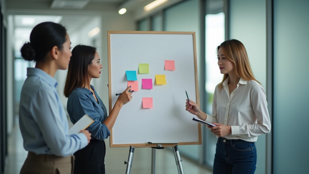 Team planning and strategizing together